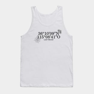 Las Vegas Contact Information Tank Top